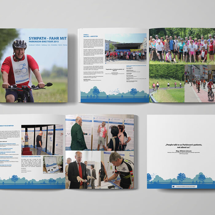 EU project Sympath: booklet design